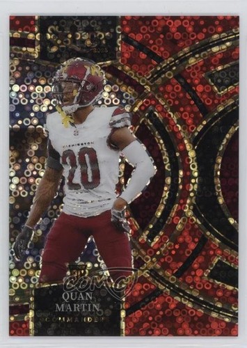 2023 Select Premier Level Red Disco Prizm /49 Jar'Tavius Martin Quan Rookie RC