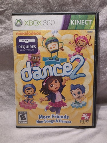 Nickelodeon Dance 2 - Microsoft XBox 360 - No Manual - Kinect Game - Picture 1 of 3