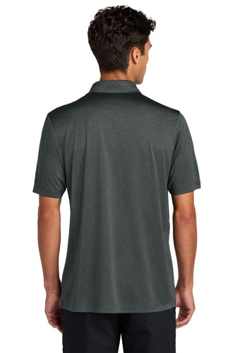 Mercer+Mettle Men's Recharge Jersey Polo - Anchor Grey Heather - MM1020 - Large - Picture 3 of 3