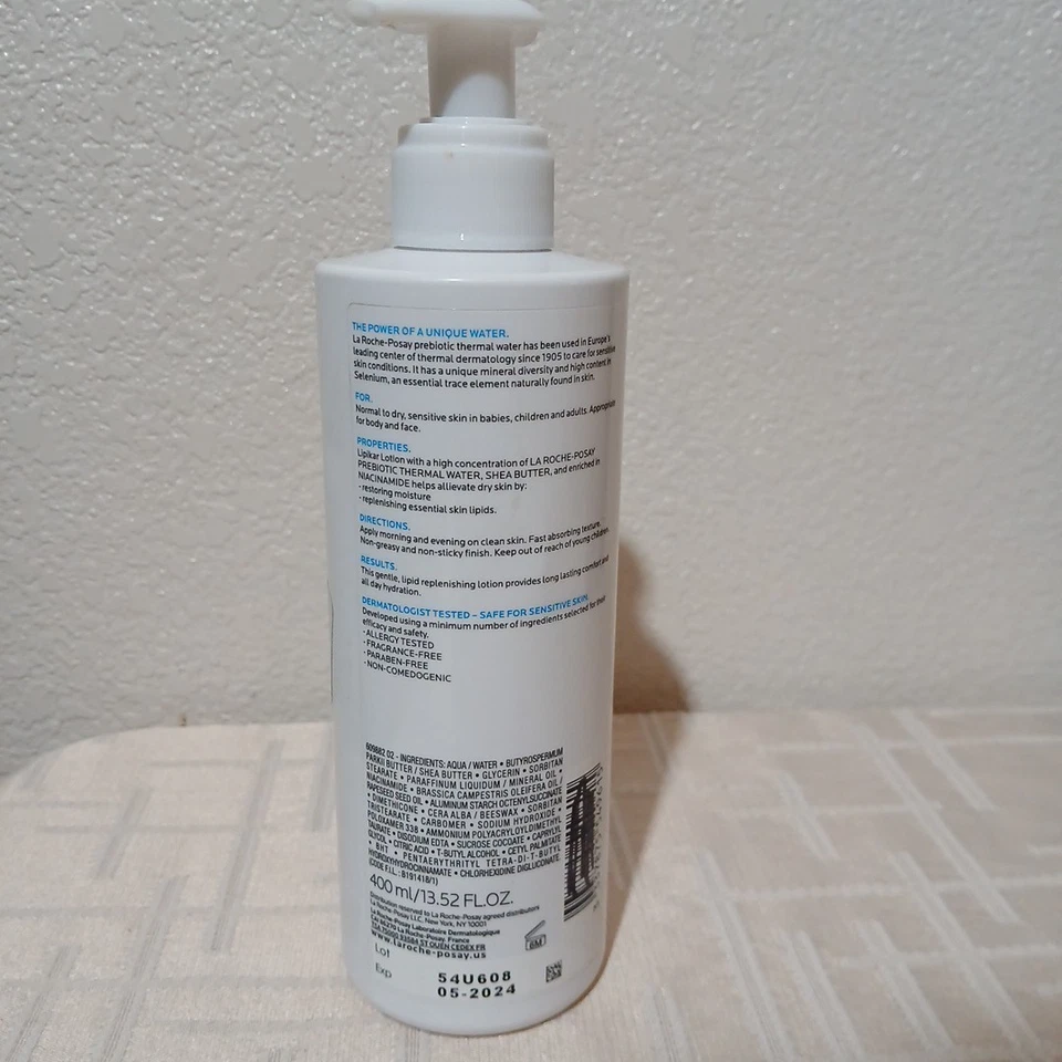La Roche-Posay LIPIKAR Loción Corporal para Piel Sensible y Seca - 400 ml Foto 2 de 4