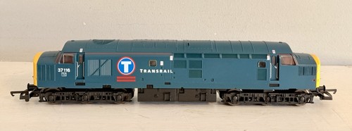 Lima 204714 ‘OO’ BR Class 37 37116 Transrail BR Blue Livery - Excellent - Boxed - Picture 4 of 5