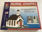 Life-Like Trains Rural Chapel N Scale Kit # 7464 New Open Box Nice! L@K!