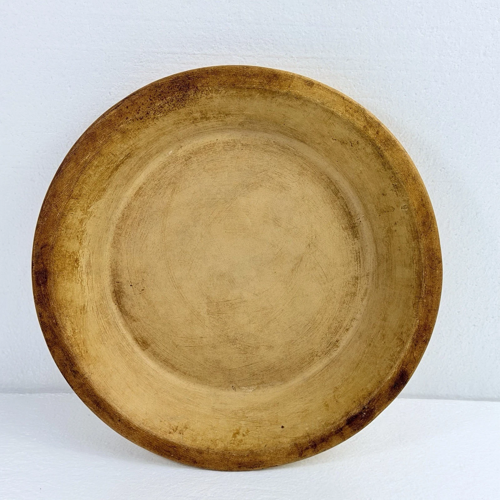 Vintage Round Baker Baking Stone 11" Deep Dish Pie Plate Home & Garden Party LTD