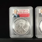 2024 $1 American Silver Eagle Coin PCGS MS70 Donald J. Trump