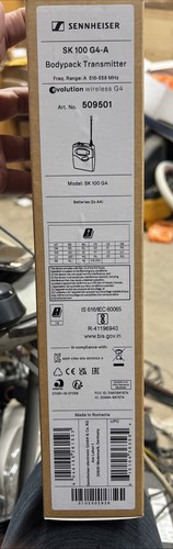 Bodypack Transmitter (SK 100 G4-A) BRAND NEW - Picture 1 of 5