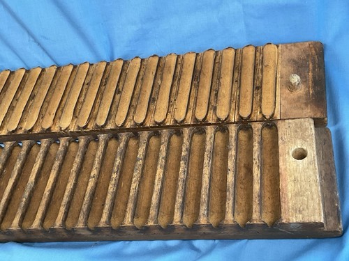 "Antigua prensa/molde de cigarros de madera de 20 Karl Hart #34088, Schwetzingen, 22"" de largo" - Imagen 9 de 10
