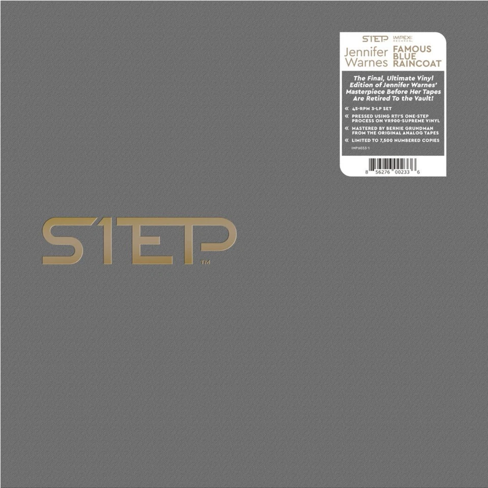 IMPEX | Jennifer Warnes - Famous Blue Raincoat [One Step] 3LP-Box (45rpm) - Bild 2 von 2