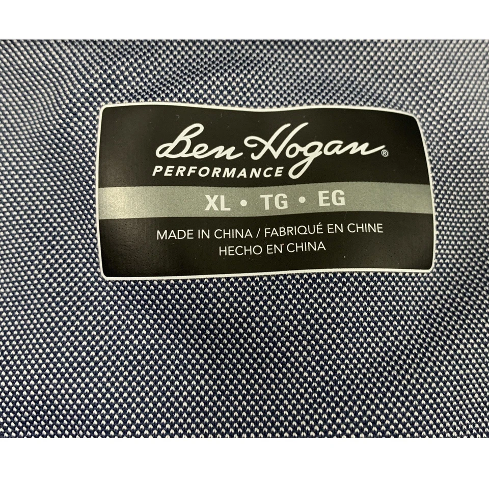 Ben Hogan Performance Shirt Mens XL Polo Golf Gray Palm Tree Short Sleeve Golfer - Image 3 of 4