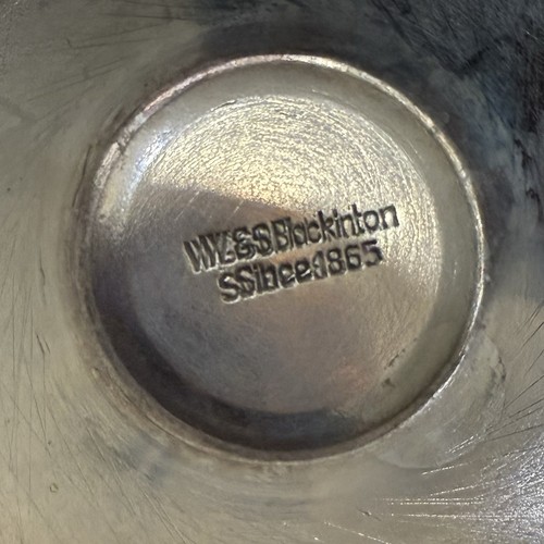 5 Stück Vintage W & S BLACKINTON versilberte 4 Zoll Weinkelche - Bild 9 von 13