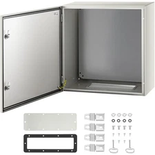 Water Resist 24x24x12'' NEMA 4X Steel Box with Mounting Accessories