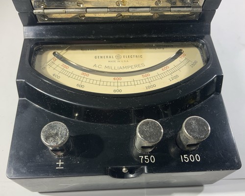 General Electric GE Typ AP-9 AC Milliamperes 750/150 - 8AP9AKK14 Made in USA - Bild 2 von 8