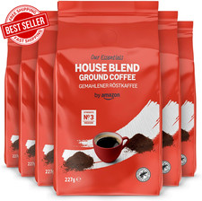 Ground Coffee 1.36kg Pack of 6 Medium Roast Rainforest Certified Premium 3.43 per kilo