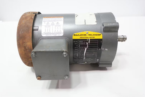 Baldor VM3538 Ac Motor 208-230/460v-ac 1720rpm 1/2hp 56c 3ph - Picture 1 of 6