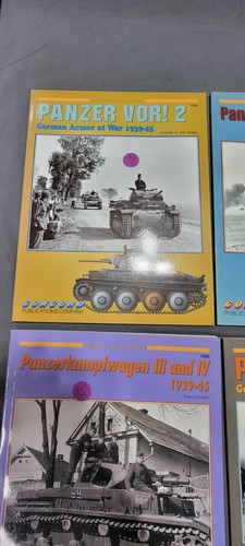 RÜSTUNG IM KRIEG Serie PANZOR Panzer Bücher Lot, Frank V. De Sisto 6 Bücher - Bild 2 von 7