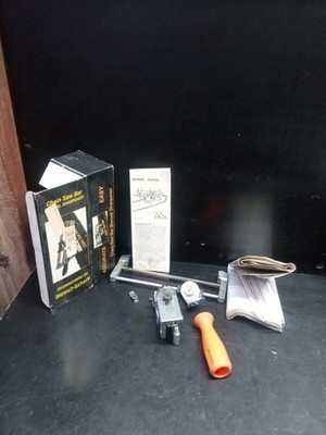 Vintage Manual Chainsaw Sharpening File Guide Bar Mount No Files Included