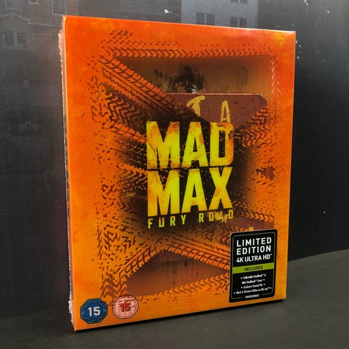 MAD MAX: FURY ROAD - TITANS OF CULT STEELBOOK 4K ULTRA HD + BLU-RAY - Picture 2 of 23