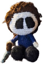 Handmade Crocheted Michael Michael Inspired by Halloween Franchise Made To Order