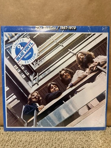 The Beatles 1967-1970 the Blue Album 2014 2X LP Vinyl Record