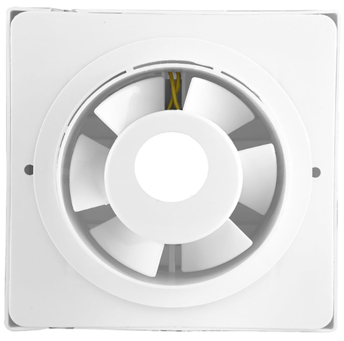 BAER Ventilatore Estrattore Finestra 4" con Interruttore, Silenzioso Ventilatore Scarico Bagno, Guscio ABS - Foto 7 di 7