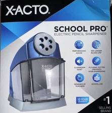 X-ACTO School Pro Electric Pencil Sharpener Model 167X NEW Never Used.