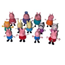 Peppa Pig Figures Lot Of 13 Family And Friends