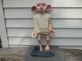 VGC NICE! Ashton Drake Dobby The House Elf Harry Potter Figure w/ Sock 18"
