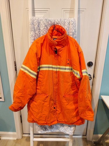 Reflective Safety Jacket Snap N Wear Size L Style No 9000IT - Picture 2 of 19