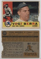1960 Topps Yogi Berra #480 HOF