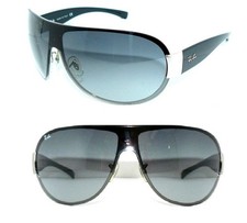 Ray Ban SONNENBRILLE GRAU BLAU SCHWARZ RB 3350 004 SHILD 3361 BRILLE 3392 ETUI