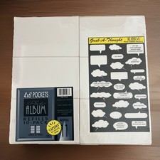Kleer Vu 5815420 Photo Album Refills w/ Caption Stickers 4  x6  Pockets 2 Packs