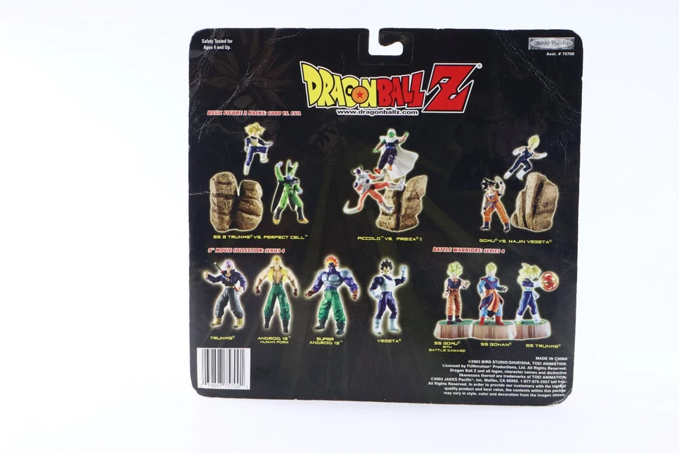 Dragonball Z Jakks Pacific Good vs Evil Goku vs Majin Vegeta Nuevo Precintado Foto 2 de 4