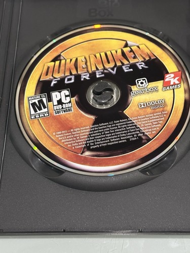 Duke Nukem Forever 2011 PC Video Game Clean Tested - Picture 8 of 9