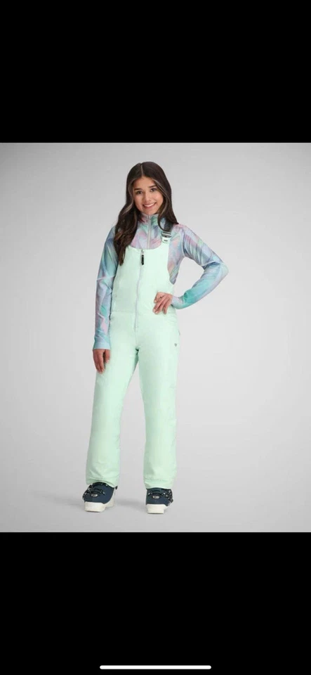 Pantalón con tirantes Obermeyer Anya Wi Tee Como Nuevo XL Adolescentes Niñas Nuevo Con Etiquetas  Foto 2 de 3