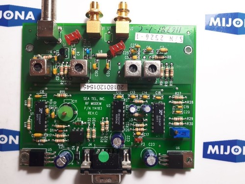 Módem Sea tel RF 114183 REV. C 116781-1 S/N 2526-1 nuevo stock antiguo - Imagen 2 de 3