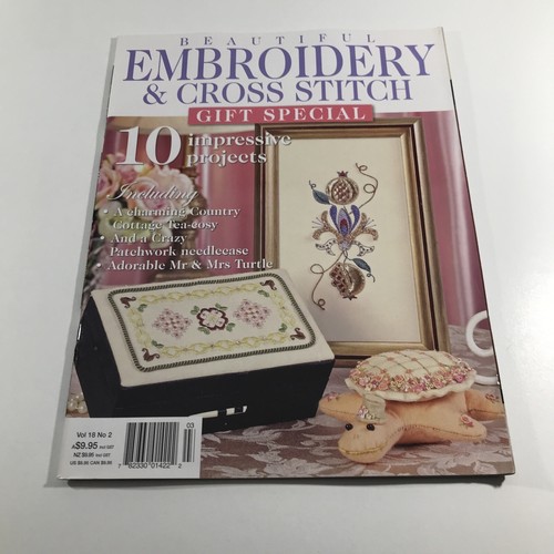 Embroidery & Cross Stitch x5 Magazine Bundle Vol 14 No 11 V16 No 2/4/7 V18 No 2 - Picture 20 of 23