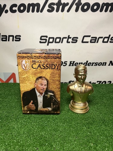 Bruce Cassidy Head Coach of Vegas Golden Knights 6" The Golden Age Bobble Head