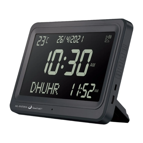 Azan Alarm Clock Islamic Temperature Decoration Muslim Prayer Clock Table Clock - Picture 10 of 16