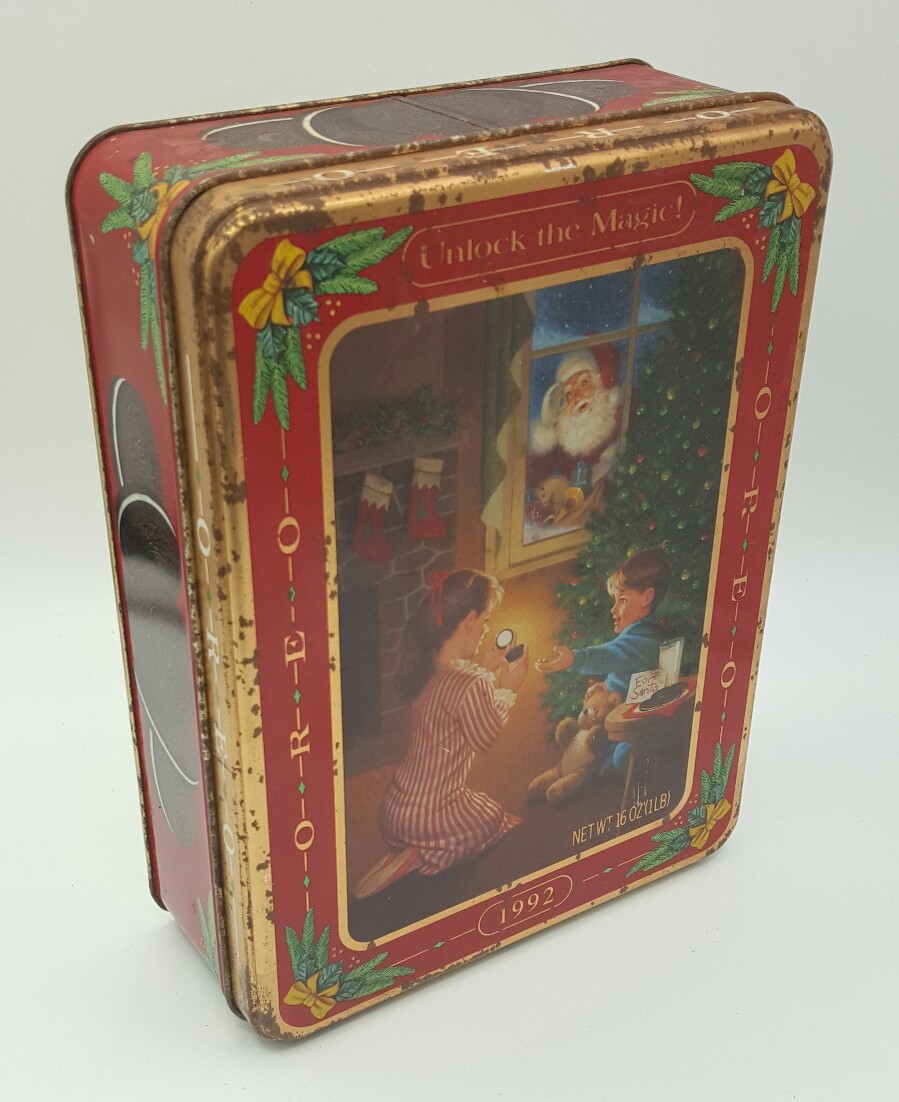 1992 oreo christmas tin Clearance