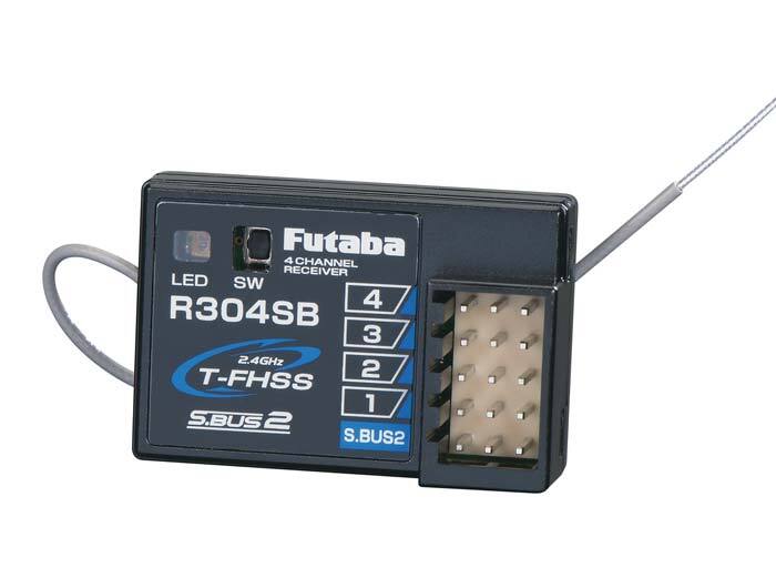 Récepteur Futaba R304SBE T-FHSS 2,4 ghz