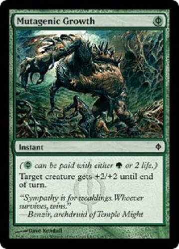 Mutagenic Growth X1 NM-VLP Magic the Gathering MTG New Phyrexia # 116 - Picture 1 of 1