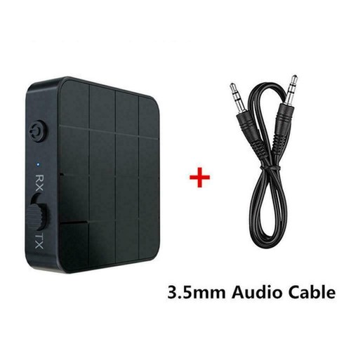 2en1 Bluetooth 5.0 Transmetteur Récepteur pour TV Voiture Stéréo Adaptateur Sans Fil R1M8 - Photo 3/12