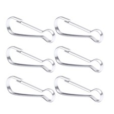 15Pcs 50MM Flag Pole Snap Clip Hooks Stainless Steel Flagpole Attachment Outdoor