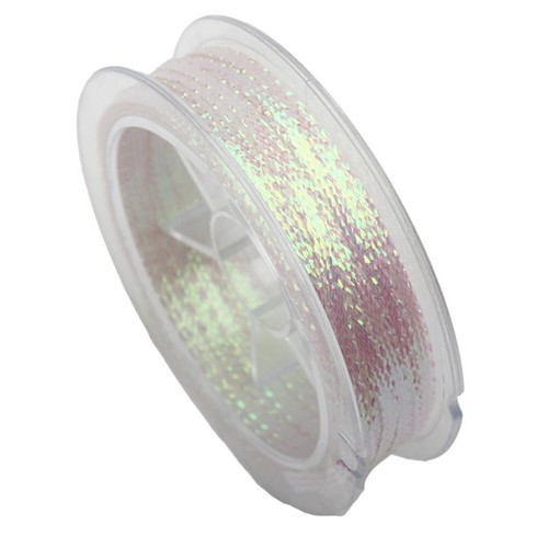 Long Lasting For White Ice Wing Shrimp Fish Scale Flash Braided Material 8m - Picture 17 of 24