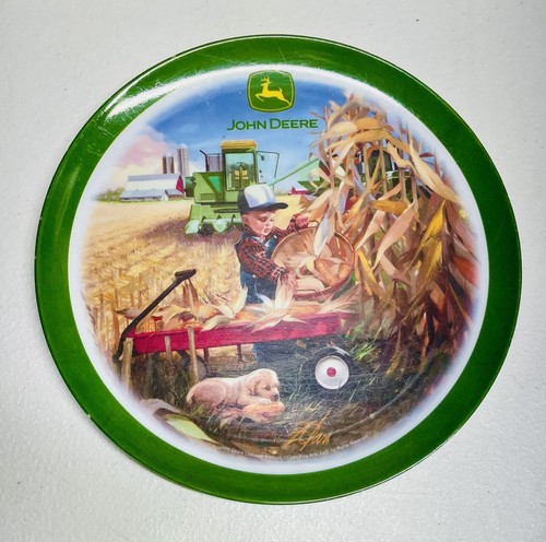 John Deere Child’s Plate 8” Gibson Mel Mac Style