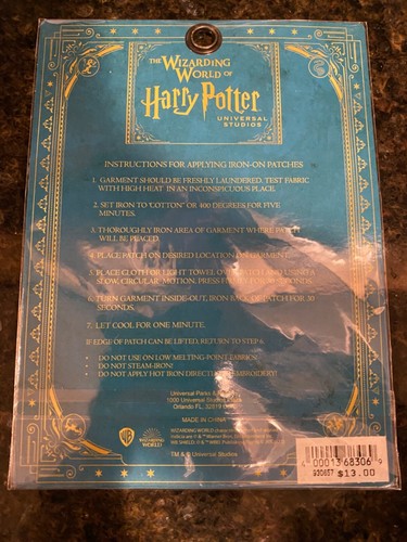 harry potter quidditch chaser Bügelbild Patch - Bild 2 von 2