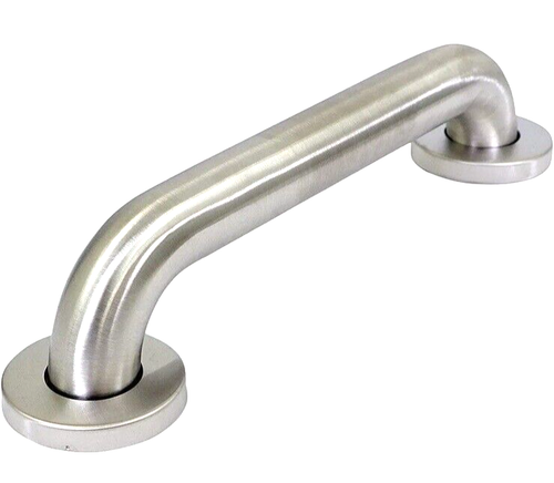 Maniglione di sicurezza per doccia 12" ferramenta firma calibro 18 acciaio inox NUOVO DI ZECCA - Foto 5 di 8