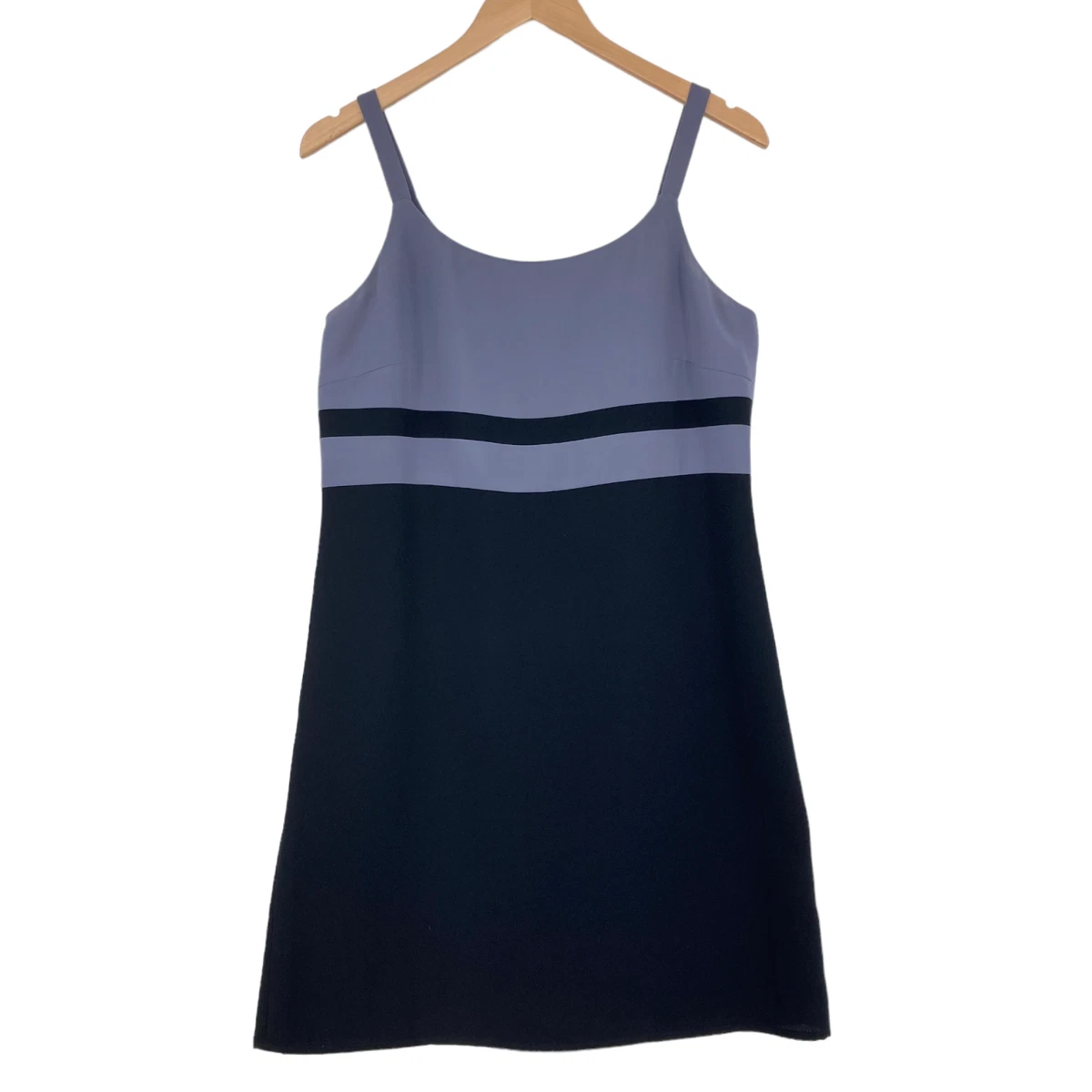 loft navy blue dress Velvet Flare Dress