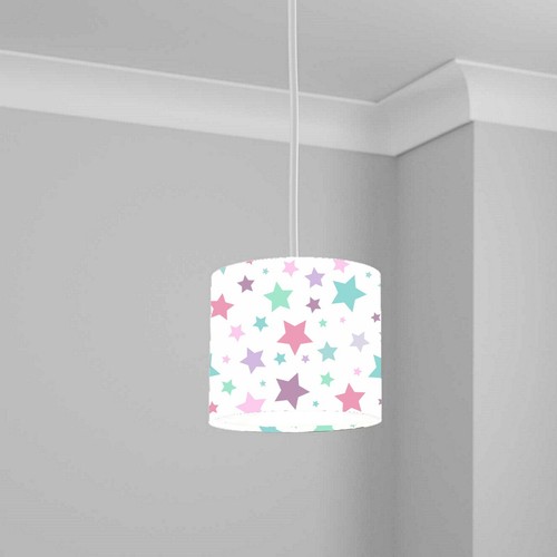 Lámpara de estrellas niños dormitorio luz sombra niñas niños 20CMX18,5CM - Imagen 12 de 13
