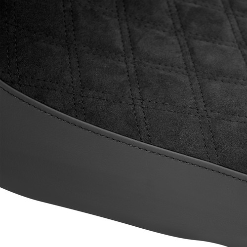 Front Driver Black Suede Solo Seat For Harley Breakout Fat Boy FLFB 2018-2023 - Picture 19 of 19