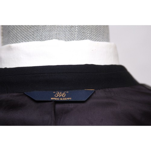 42R Brooks Brothers 346 Men’s 100% Wool Blazer Black Charcoal 3-button D010015 - Picture 7 of 20